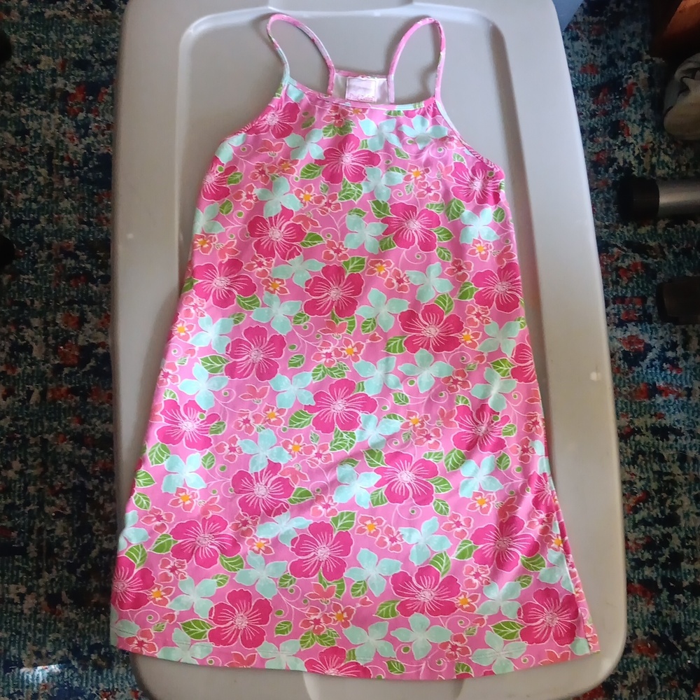 Pink Zebra sundress